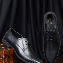 Teakwood Leathers Men Leather Formal Derbys-picture-25