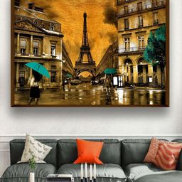 The Art House Yellow Abstract Painting Wall Art-image-14