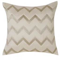 HOSTA HOMES Cream-Coloured Set of 5 Geometric Square Cushion Covers image 3