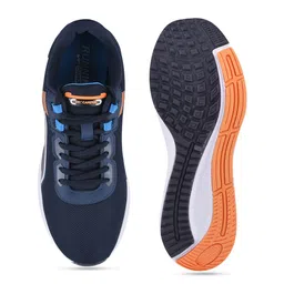 Campus Men Blue Mesh Running Non-Marking Shoes image 3