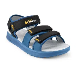 Campus Men Blue & Grey Solid Sports Sandals-image-26