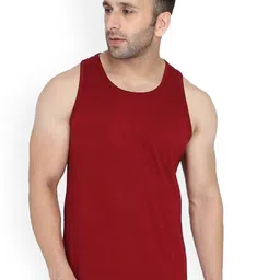 SLOWLORIS Round Neck Gym Vest-image-4