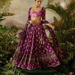 Baise Gaba Embroidered Beads and Stones Ready to Wear Lehenga & Blouse With Dupatta-picture-20
