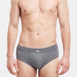 BODYX Men Pure Cotton Basic Briefs BX14B-STGREY-S-picture-49