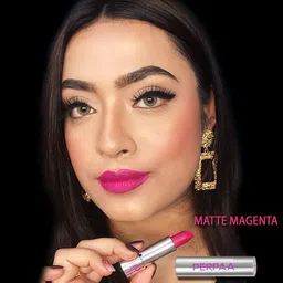 PERPAA Set of 3 Highly Pigmented & Weightless Matte Lipstick 3.5 g Each - 158, 162, 196 image 3