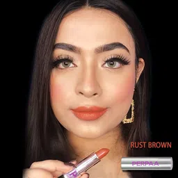 PERPAA Set of 3 Highly Pigmented & Weightless Matte Lipstick 3.5 g Each - 162, 167, 301 image 3