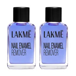 Lakme Set of 2 Nail Colour Remover with Vitamin E - 27 ml Each-21