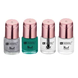 krayons Set Of 4 Color Me Crazy Gel Long Lasting Nail Polish - 8ml Each-18