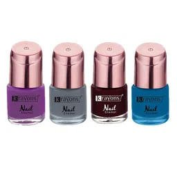 krayons Set Of 4 Color Me Crazy Gel Long Lasting Nail Polish - 8ml Each-14