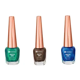 krayons Set of 3 Insta Dri Sparkling Waterproof Eye Liners - 7 ml Each-10