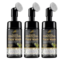 ELIBLISS Set Of 3 Activated Charcoal Foaming Face Wash - 150ml Each-2