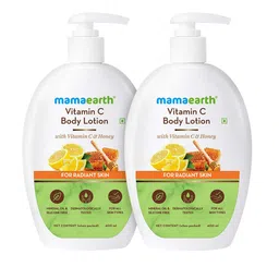 Mamaearth Pack Of 2 White Vitamin C Body Lotion 400ml Each-image-43