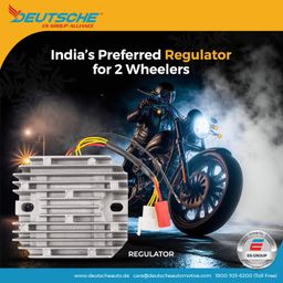 Deutsche New Motorbike Regulator Compatible with Bajaj Caliber 115 | OEM (Original equipment manufacturer) replacement part | OEM performance | Designed to withstand high temperature conditions | Ensure high performance | Highly Durable and Long Lasting image 4