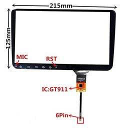 SAZ DEKOR Car Navigation 9 Capacitive Touch Screen Digitizer for VW image 5