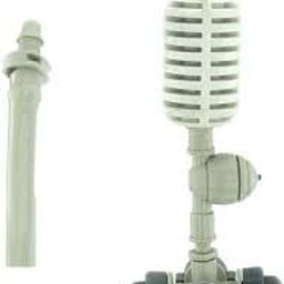 generic 4-Way Misting Fogger System with Connector and Nozzle, Grey 5 PACK image 1