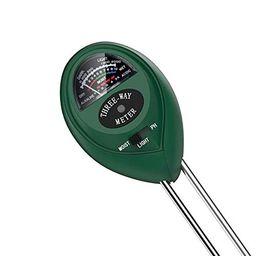 Three-Way Soil Meter For Moisture, Light Intensity and pH Testing Meter image 1