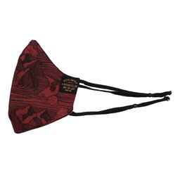 Royal Enfield Red Cotton Barricade Face Mask-image-74