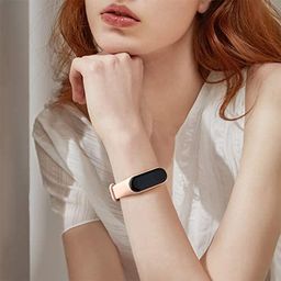 Inefable® Mi Band 3 & 4 Strap Band Wristband Strap Compatible with Mi Band M3 & M4 Original Device Not Included | image 4