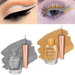 PERPAA Set of 2 Sparkle Absolute Shine Long Lasting Waterproof Eyeliner - 7 ml each-15
