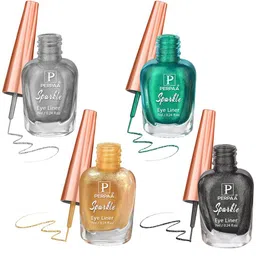 PERPAA Set of 4 Sparkle Absolute Shine Long Lasting Waterproof Eyeliner - 7 ml each-5