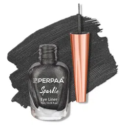 PERPAA Set Of 4 Sparkle Absolute Shine Long Lasting Waterproof Eyeliner - 7ml Each image 2