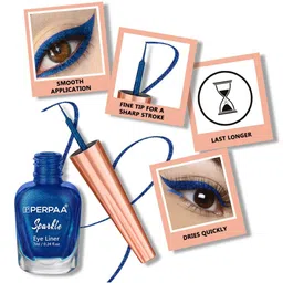 PERPAA Set Of 4 Sparkle Absolute Shine Long Lasting Waterproof Eyeliner - 7ml Each image 5