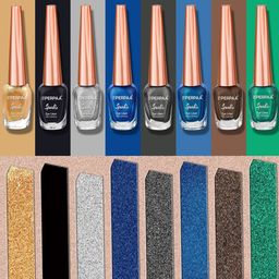 PERPAA Set Of 2 Sparkle Absolute Shine Long Lasting Waterproof Eyeliner - 7ml Each image 5