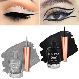 PERPAA Set Of 2 Sparkle Absolute Shine Long Lasting Waterproof Eyeliner - 7ml Each image 3