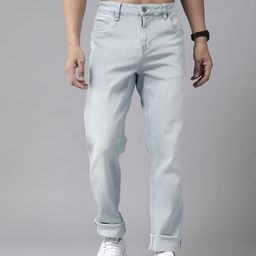 The Roadster Lifestyle Co Men Blue Slim Fit Mid-Rise Heavy Fade Stretchable Jeans-picture-39
