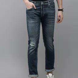 BEAT LONDON by PEPE JEANS Vapour Slim Fit Slash Knee Heavy Fade Stretchable Jeans-image-62
