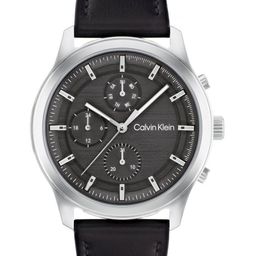 Calvin Klein Men Sport Dial & Leather Straps Analogue Multi Function Watch 25200211-image-21