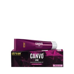 Streax Professional Canvoline Hair Straightening Cream For Frizzy Hair 160 g - Mild-36
