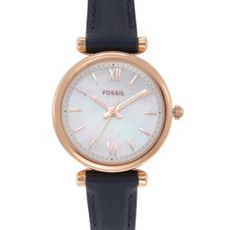 Fossil Women Multicoloured Carlie Mother of Pearl Analogue Factory Serviced Watch ES4502-image-45