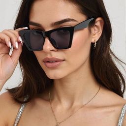 RORCE Women Cateye Sunglasses with UV Protected Lens RS04BLF_BLL-13