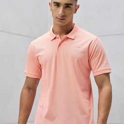 Technosport Polo Collar Antimicrobial Training or Gym Slim Fit T-shirt-picture-17
