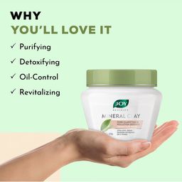 JOY Revivify Green Clay Pore Clarifying & Pollution Defense Face Mask - 250 g image 3