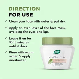 JOY Revivify Green Clay Pore Clarifying & Pollution Defense Face Mask - 250 g image 2