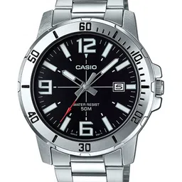 Casio Enticer Men Black Analogue watch A1361 MTP-VD01D-1BVUDF-picture-54