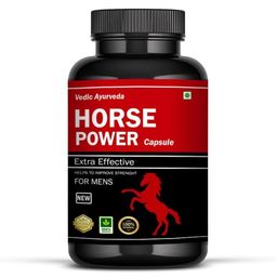 US Labs Instant Effective Horse Power Capsule - Advanced Formula - Enriched with Ayurvedic Herbs for Long Lasting Result image 1