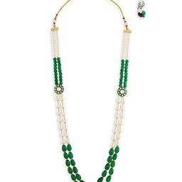 Zaveri Pearls Gold-Plated Layered Necklace-40