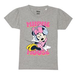 Wear Your Mind Girls Minnie Mouse Printed Pure Cotton T-Shirt-image-46