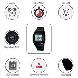 Casio Vintage Men Black Digital watch DB23 DB-36-1AVDF image 3