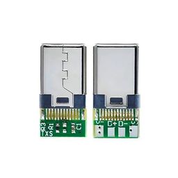oceanlabz USB 3.1 Type-C 4 PIN Solder Type Male Connector Breakout Board Fully Tested (Pack of 5) image 2
