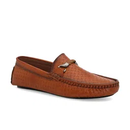 San Frissco Men Textured Lightweight Loafers-image-69