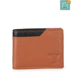 GENWAYNE Men Textured Leather Two Fold Wallet With RFID-16