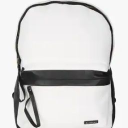 Textured Backpack with Padded Straps-11