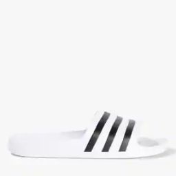 Adilette Aqua Striped Slides-10