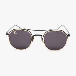 Rounded Sunglasses with Top Bar-image-4