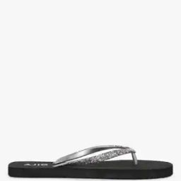 Thong-Style Flip-Flops with Glitter Straps-image-51
