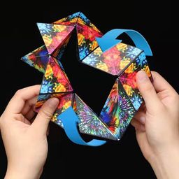 Niku Magic Cube 3D Shape Shifting Puzzle Box - Magnetic Cube Puzzle Fun Cube - Fidget Cube Mind-Challenging Fun Game That Transforms Into Over 70 Shapes image 3